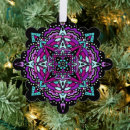 Search for mandala christmas tree decorations Black