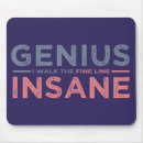 Search for genius mousepads Funny