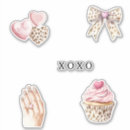 Search for big cupcake stickers Pink