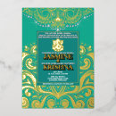 Search for peacock indian wedding invitations Ganesha