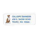 Search for boxer return address labels Puppy