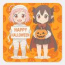 Search for cute anime stickers Halloween