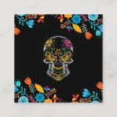 Search for skull business cards Floral
