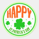 Search for four leaf clover stickers Happy