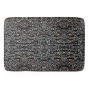 Search for black and silver bath mats Glitter