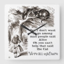 Search for cheshire cat clocks Alice