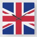 Search for british union jack clocks Uk flag