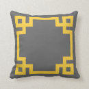 Search for yellow and grey geometric cushions Living room