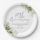 Search for 70th wedding anniversary paper plates 70 years
