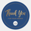 Search for transparent gold stickers Blue