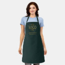 Search for green logo aprons Employee