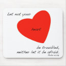 Search for trouble mousepads Heart