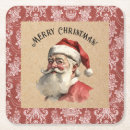 Search for vintage santa claus coasters Christmas party