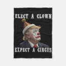 Search for clown blankets Political