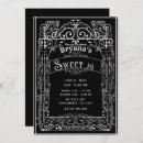Search for gatsby sweet 16 invitations Birthday