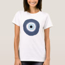Search for evil eye tshirts Blue