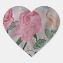 Search for abstract heart stickers Floral