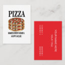 Search for pizza business cards Chef
