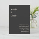 Search for charcoal wedding invitations Classic