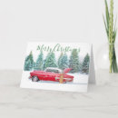 Search for classic car christmas cards Retro