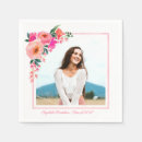 Search for pink graduation napkins Grad party