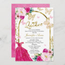 Search for pink butterfly quinceanera invitations Dress