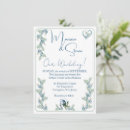 Search for blue orchid save the dates White