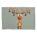 Search for reindeer pillowcases Funny
