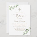 Search for olive leaves christening invitations Greenery