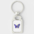 Search for sapphire key rings Butterfly