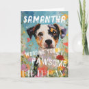 Search for cute dog birthday cards Watercolor