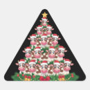 Search for funny cow stickers Santa