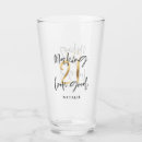 Search for 21st birthday beer glasses Modern