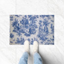 Search for french doormats Toile de jouy