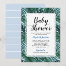 Search for tropical leaves invitations Green