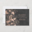 Search for gold foil save the dates Floral