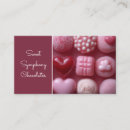 Search for heart shaped business cards Pink