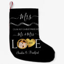 Search for mr mrs christmas stockings Bride and groom