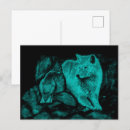 Search for wolf night postcards Animal