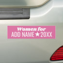 Search for female bumper stickers Political