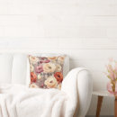Search for cream and burgundy cushions Floral