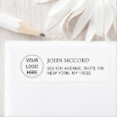 Search for add your logo return address labels Corporate
