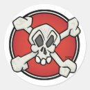 Search for skull and bones stickers Punk