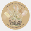 Search for cake logo stickers Catering