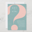 Search for gender reveal invitations He or she
