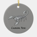 Search for scorpion christmas tree decorations Zodiac