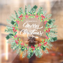 Search for merry christmas window decals Greenery