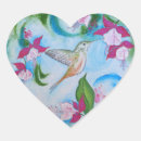 Search for hummingbird and flower stickers Floral
