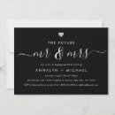 Search for elegant silver engagement party invitations Modern