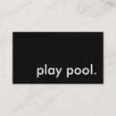 Search for playing business cards Black and white